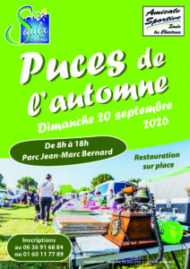Affiche Puces de l'automne 2026